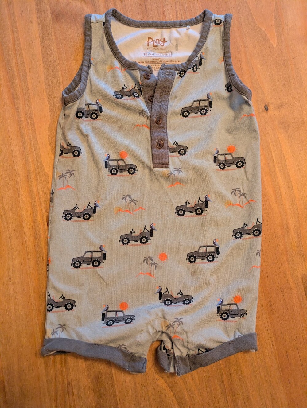 Little Sleepies Play Romper